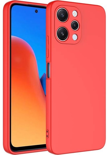 Redmi 12 Kılıf Kılıf İçi Kadifeli Esnek Kadifon Lansman Premium Silikon Case Cover