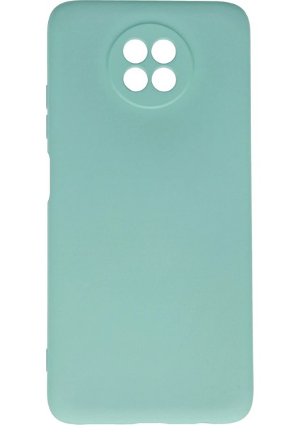Xiaomi Redmi Note 9 5g Kılıf Nano Içi Kadife Silikon - Turkuaz - YKD3651-2166