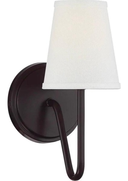 Vintage Tasarım Siyah Duvar Aplikası, Şık ve Özgün Dekoratif Parça fırsatları