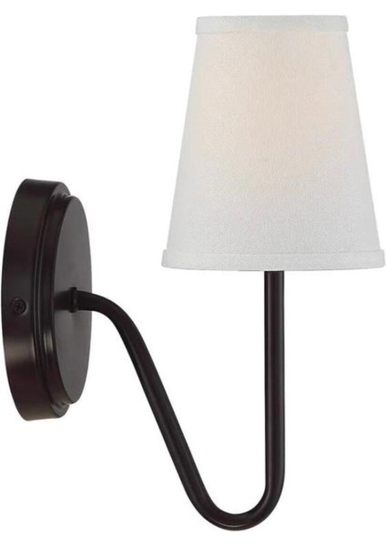 Vintage Tasarım Siyah Duvar Aplikası, Şık ve Özgün Dekoratif Parça indirimleri