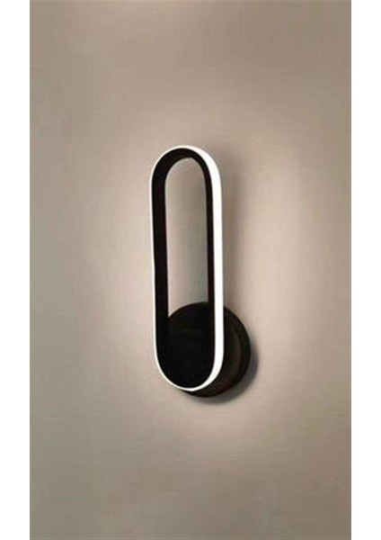 Modern LED Elips Tavan Lambası, Beyaz Işık, Şık ve Enerji Tasarruflu Aydınlatma