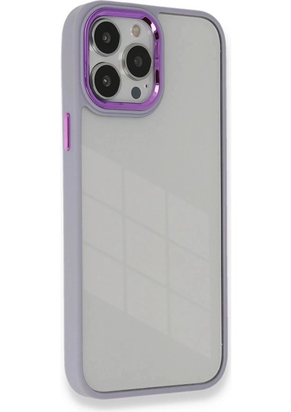 Newface iPhone 14 Pro Max Kılıf Dora Kapak - Lila