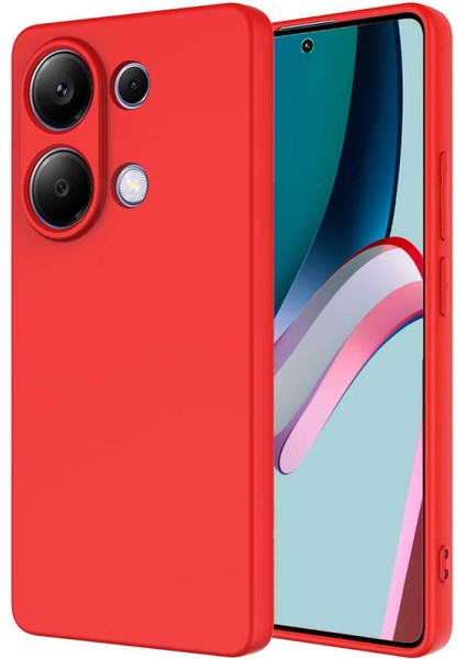 Poco M6 Pro 4G Kılıf Kılıf İçi Kadifeli Esnek Kadifon Lansman Premium Silikon Case Cover