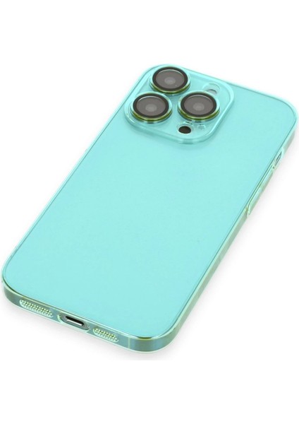 iPhone 13 Pro Kılıf Armada Lensli Kapak - Yeşil - YKD3987-4618