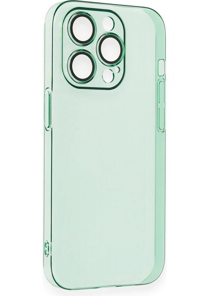 iPhone 13 Pro Kılıf Armada Lensli Kapak - Yeşil - YKD3987-4618
