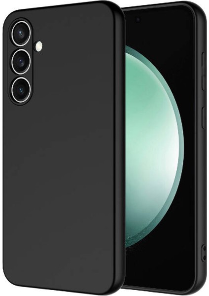 Samsung Galaxy S23 FE Kılıf Kılıf İçi Kadifeli Esnek Kadifon Lansman Premium Silikon Case Cover