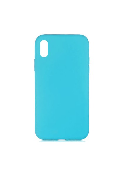 iPhone X Kılıf Kılıf İçi Kadifeli Esnek Kadifon Lansman Premium Silikon Case Cover