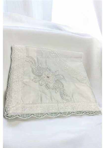 Krem Renkli 90X90 cm Bohça, Nişan ve Düğün Hediyesi, Bej Renkli Muhafaza Seti fiyatları