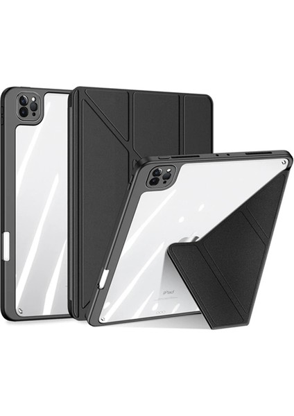 Dux Ducis iPad Pro 12.9 2022/2021/2020/2018 Kılıf Magi Series Kalem Tutuculu Uyku - YKD2201-9487