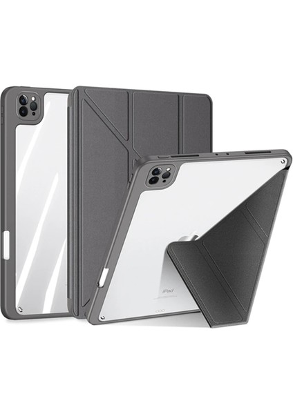 Dux Ducis iPad Pro 12.9 2022/2021/2020/2018 Kılıf Magi Series Kalem Tutuculu Uyku - YKD2201-9487