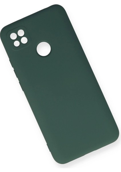 Xiaomi Redmi 9c Kılıf Nano Içi Kadife Silikon - Koyu Yeşil - YKD5325-6082