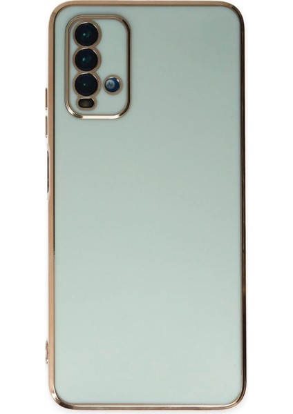 Xiaomi Redmi 9t Kılıf Volet Silikon - Açık Yeşil - YKD2723-9529