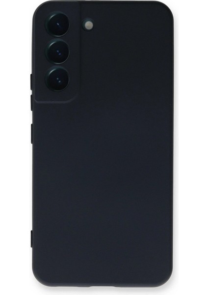 Samsung Galaxy S23 Plus Kılıf Nano Içi Kadife Silikon - Lacivert - YKD4634-1182