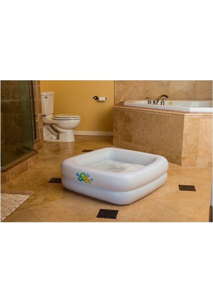 Kare Bebek Havuzu 86X86X25 Cm, Şişme Banyo ve Oyun Alanı fiyatları