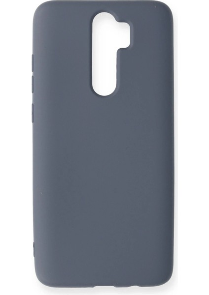 Xiaomi Redmi Note 8 Pro Kılıf Nano Içi Kadife Silikon - Gri - YKD6520-6637