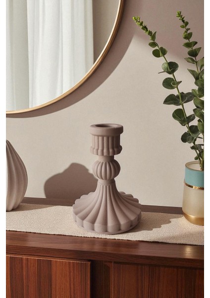 Vintage & Retro Şık Beton Şamdan Mumluk fırsatları