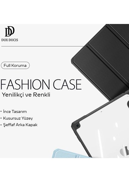 Dux Ducis iPad 7-8 -9 10.2 (201920202021) Kılıf Kalem Bölmeli Toby SERIES-(1903) - YKD1806-8067