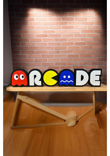 Renkli Arcade Tasarımlı Gece Lambası, Eğlenceli ve Şık Tasarım fiyatları