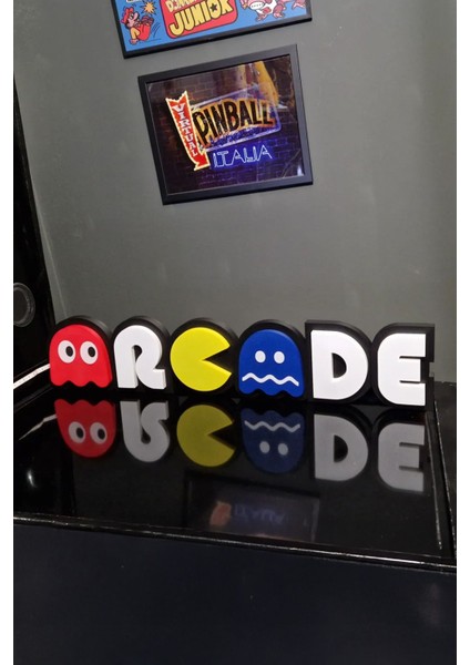 Renkli Arcade Tasarımlı Gece Lambası, Eğlenceli ve Şık Tasarım fırsatları