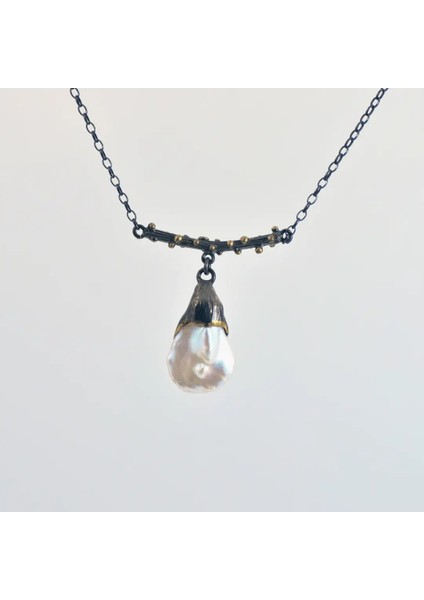 Gümüş Barok Inci Kolye (Özel Seri) modelleri