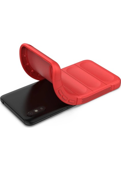 Xiaomi Redmi 9A Kılıf Optimum Silikon - Kırmızı - YKD3399-6551 fırsatları