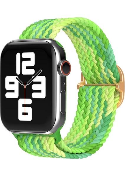 Apple Watch 42MM Star Kordon - Turkuaz-Yeşil - YKD3486-1957