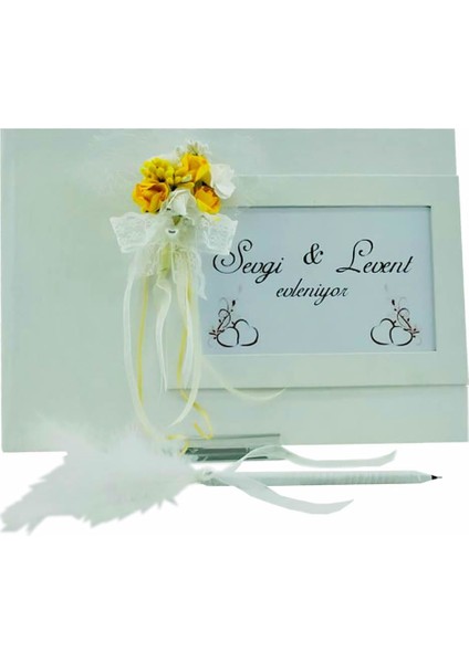 Özel Tasarım Nikah - Düğün Anı Defteri