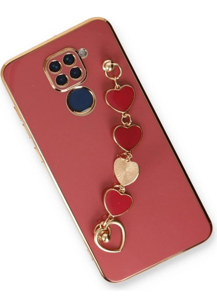 Xiaomi Redmi Note 9 Kılıf Esila Silikon - Kırmızı - YKD1905-8113