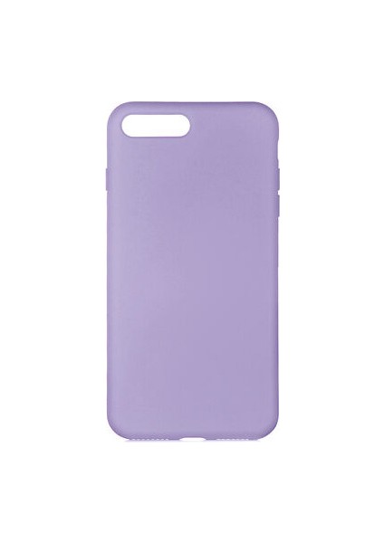 iPhone 7 Plus Kılıf Kılıf İçi Kadifeli Esnek Kadifon Lansman Premium Silikon Case Cover