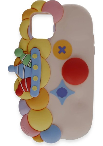 iPhone 12 Kılıf Poky Karakter Silikon Kapak - Desen 7 - YKD7760-6160