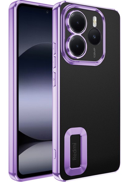 Redmi Note 14 5G İle Uyumlu Şık Tasarımlı ve Parlak Velina Premium Silikon Case Cover