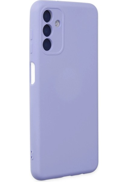 Samsung Galaxy A04S Kılıf Nano Içi Kadife Silikon - Lila - YKD6901-3857