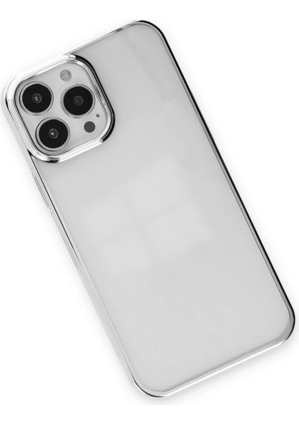 iPhone 14 Pro Kılıf Element Silikon - Gümüş - YKD6351-8390
