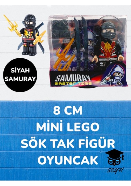 8 cm Mini LEGO Sök Tak Figür Seti, Renkli ve Eğlenceli Oyun Arkadaşı