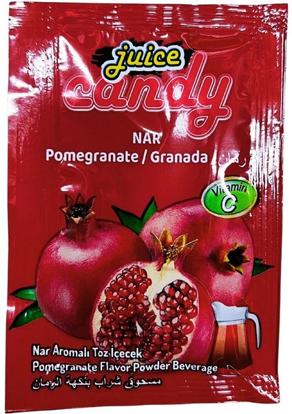 Içecek Tozu Nar Aromalı Toz Içecek 24 Adet