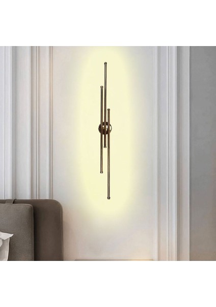 Üçlü Çubuk LED Aplik Aydınlatma 94 cm Gün Işığı, Şık ve Modern Tasarım.