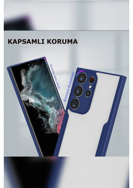Samsung Galaxy S23 Plus Kılıf Platin Silikon - Kırmızı - YKD6828-9134