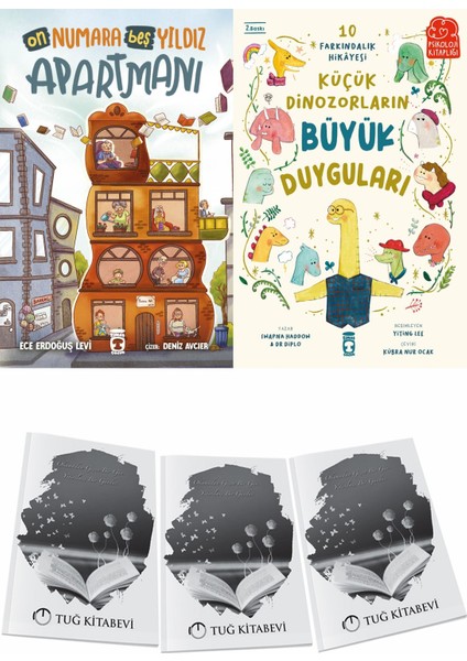 On Numara Beş Yıldız Apartmanı ve Küçük Dinozorların Büyük Duyguları + Hediyeli