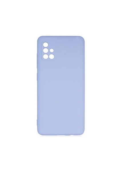 Samsung Galaxy A51 Kılıf Kılıf İçi Kadifeli Esnek Kadifon Lansman Premium Silikon Case Cover