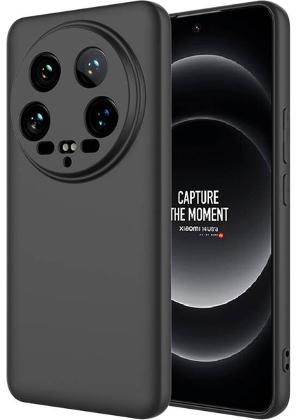 Xiaomi Mi 14 Ultra Kılıf Kılıf İçi Kadifeli Esnek Kadifon Lansman Premium Silikon Case Cover