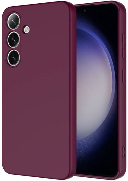 Samsung Galaxy S23 FE Kılıf Kılıf İçi Kadifeli Esnek Kadifon Lansman Premium Silikon Case Cover