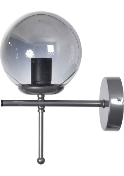 Modern Gri Cam Duvar Aplikası, Şık ve Fonksiyonel Tasarım ile Eşyalarınıza Zarafet Katın