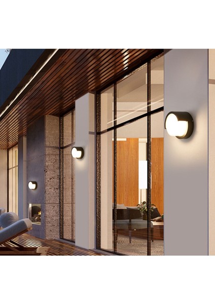 Sıva Üstü LED Aplik 15W Günışığı Renk CT-7073 Beyaz