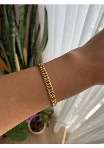 Xuping Ince Klasik Gold Zincir Bileklik