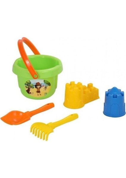 Renkli 5 Parça Set, Şık ve Kullanışlı Kova Aksesuarlarıyla Komple Paket fiyatları