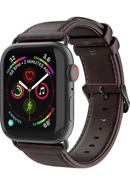 Dux Ducis Apple Watch 38/40/41MM Için Business Deri Kayış KORDON-(1903) - YKD1557-4672