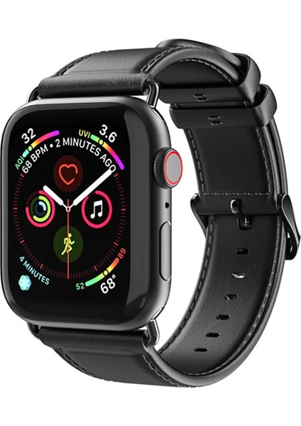 Dux Ducis Apple Watch 38/40/41MM Için Business Deri Kayış KORDON-(1903) - YKD1557-4672