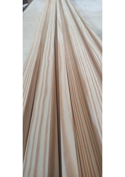 Doğal Çam Ahşap Çıta 2x1,5 Cm, 100 Cm, 4 Adet, Kahverengi fiyatları