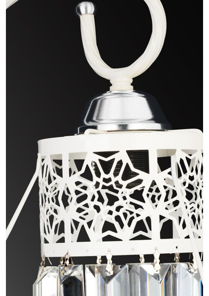 Şık Beyaz Krom Aşağı Bakan Kristal Taşlı Aplik, Zarif ve Parlak Tasarım fırsatları