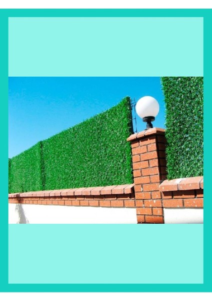 Yumuşak Yeşil Çim Çit 50CM x 1m, Bahçe Sınırlandırma ve Dekorasyon Için Ideal modelleri